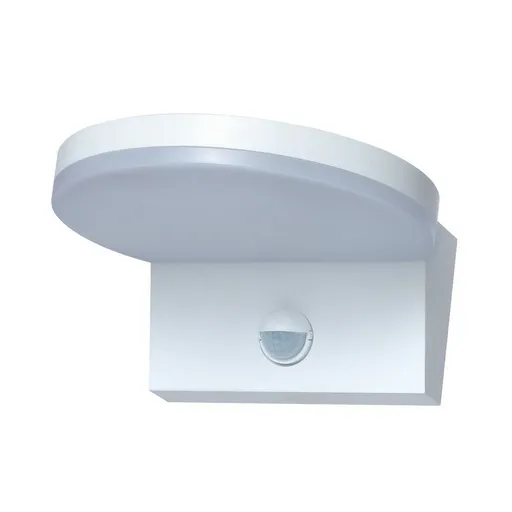 Rabalux 77120 venkovní nástěnné LED svítidlo se senzorem Batida, bílá