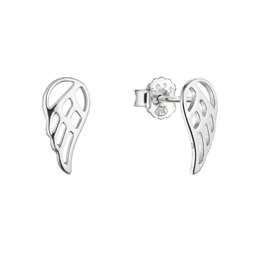 Evolution Group - Pavona Stříbrné náušnice andělská křídla 61017
