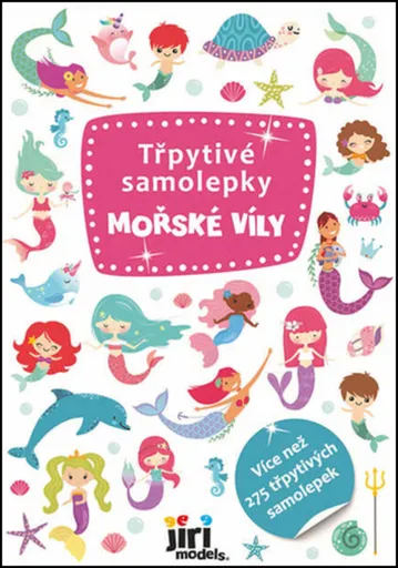 Třpytivé samolepky - Mořské víly