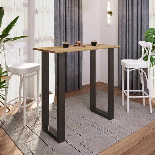 VCM Barový stůl „Xona 110x50“, dub medový