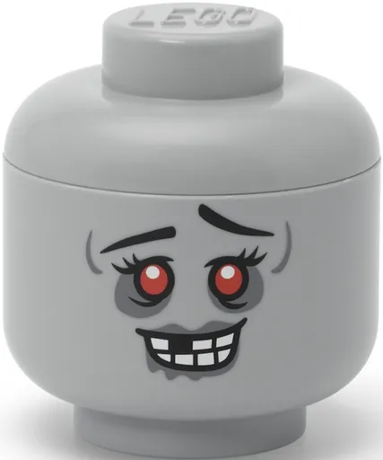 LEGO úložná hlava (mini) - zombie