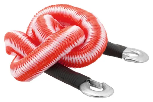 Compass tažné lano pružné 3000 kg s karabinami