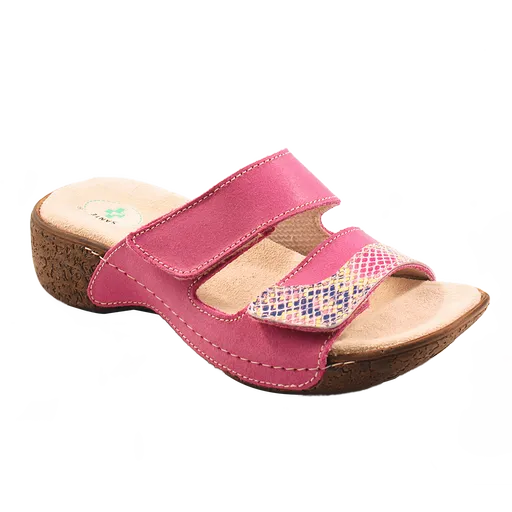 SANTÉ Dámské pantofle N/109/4/O79/H70 RŮŽOVÁ v.40