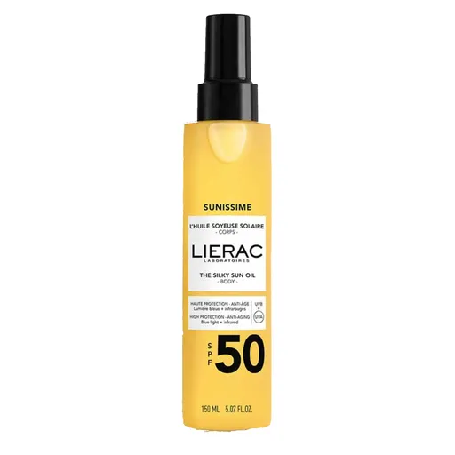 Lierac Opalovací olej Sunissime SPF 50 (The Silky Sun Oil) 150 ml