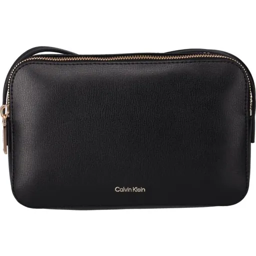Calvin Klein FOIL LOGO ELONGATED CAMERA BAG Dámská taška, černá, velikost