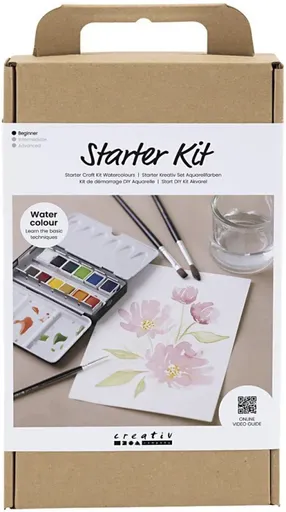 Startovací kreativní sada Akvarelové barvy