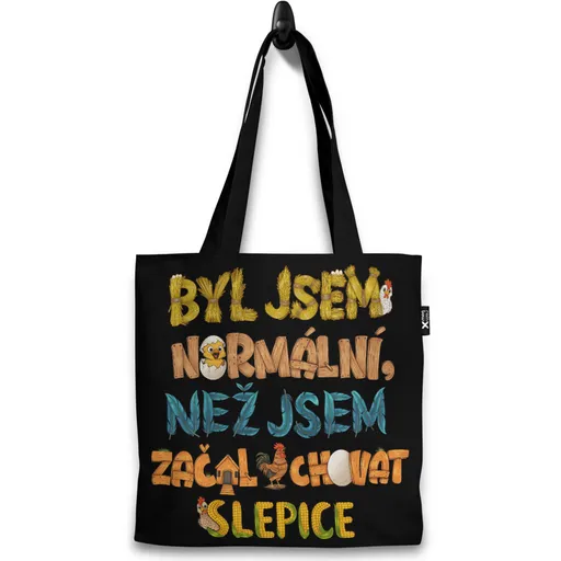 Taška Býval jsem normální – slepice