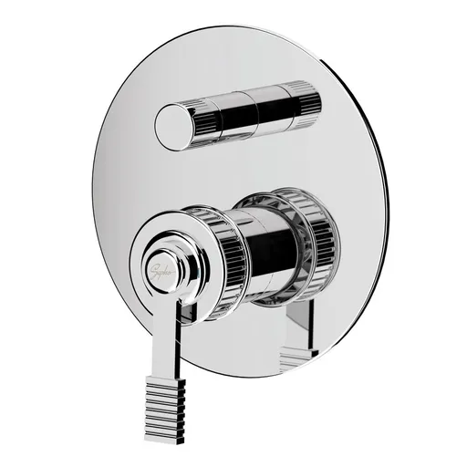 SAPHO VERSI podomítková sprchová baterie, 2 výstupy, chrom RV042