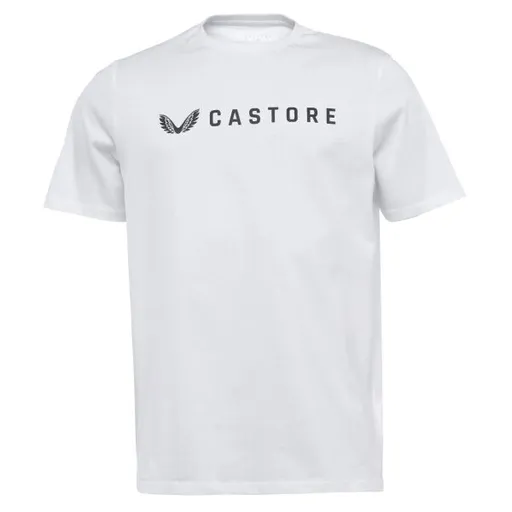 CASTORE SS GRAPHIC T-SHIRT Pánské sportovní triko, bílá, velikost XXL