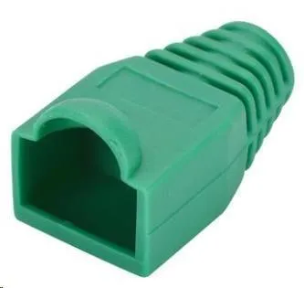 PremiumCord 25ks Krytek konektoru RJ45 - zelená