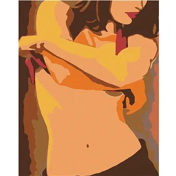 Malování podle čísel - Polonahá (HRAmal00997nad)