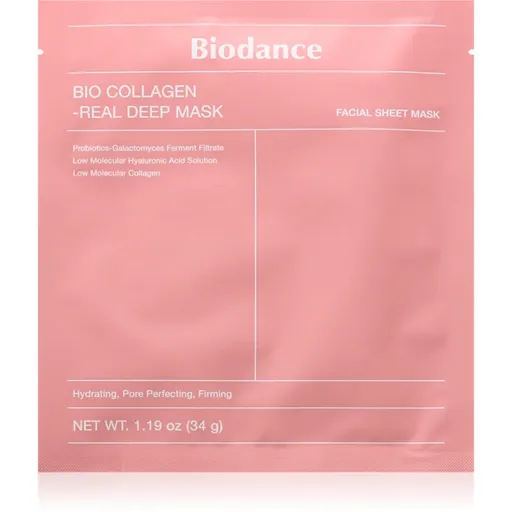 Biodance Bio-Collagen Real Deep Mask intenzivní hydrogelová maska pro hydrataci pleti a minimalizaci pórů 34 g