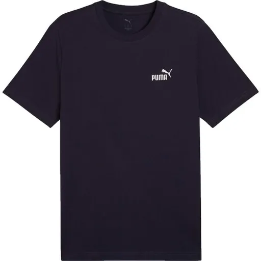 Puma ESSENTIALS SMALL NO. 1 LOGO TEE Pánské triko, tmavě modrá, velikost