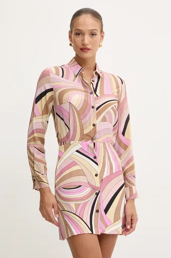 Šaty s příměsí hedvábí Marella