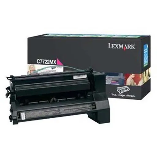 LEXMARK C7722MX - originální toner, purpurový, 15000 stran