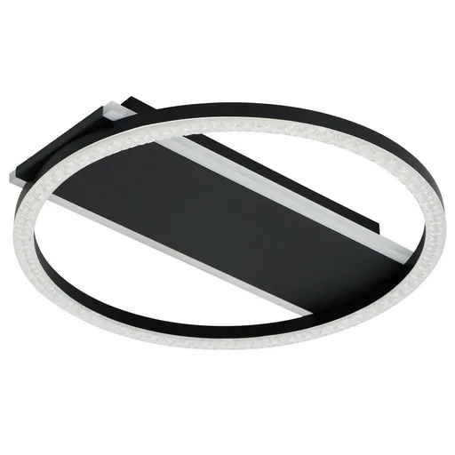 Rabalux 71369 designové stropní LED svítidlo s krystaly Kerstin, 24W, 1680lm, IP20