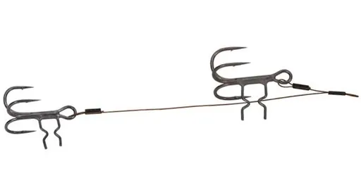 Fox rage strike point double stinge 2 ks - háček 4 a 6 délka 10 cm a 5 cm nosnost 12 kg