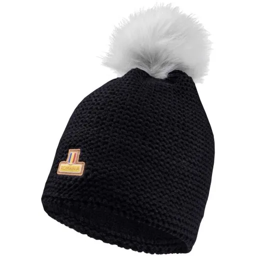 FLLÖS FANLINE HAT ROMANIA 6 Zimní čepice, černá, velikost