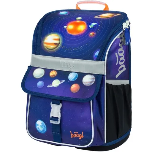 BAAGL ZIPPY PLANETY Školní aktovka, modrá, velikost