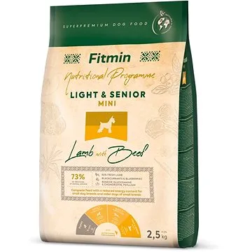 Fitmin dog mini light senior lamb