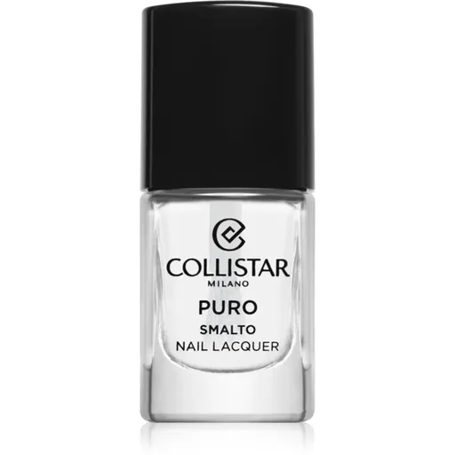 Collistar Puro Long-Lasting Nail Lacquer dlouhotrvající lak na nehty odstín 301 Cristallo Puro 10 ml