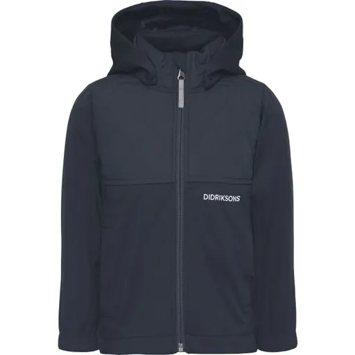 DIDRIKSONS BRISKA Dětská bunda, tmavě modrá, velikost
