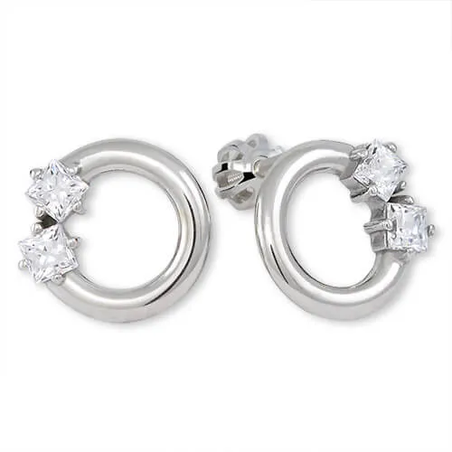 Soliter Jemné kroužky s krystaly 436 001 00491 04