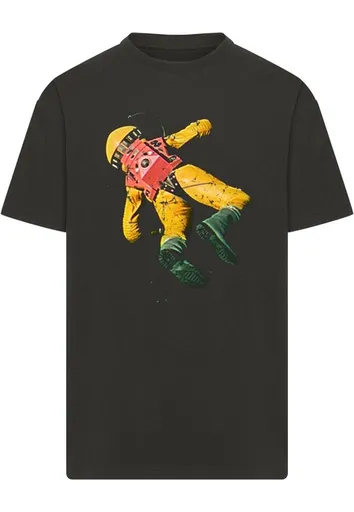 Mr. Tee A Space Odyssey Astronaut Oversize Tee black - XS