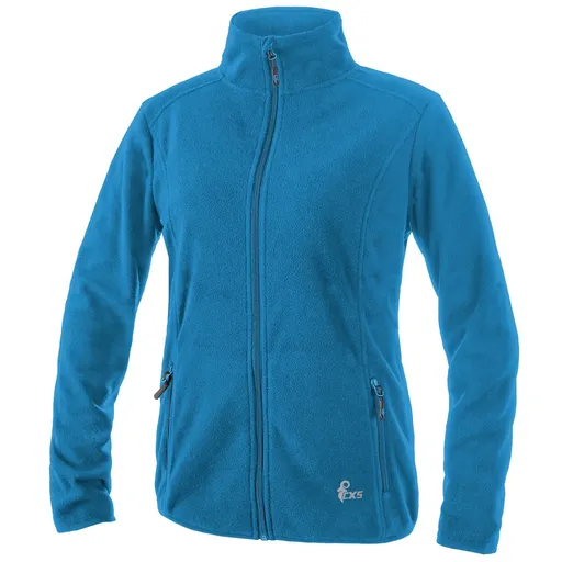 Canis (CXS) Dámská fleecová mikina GRANBY LADY - Azurově modrá | XL