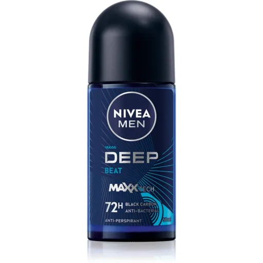 NIVEA MEN Deep Beat kuličkový antiperspirant 72h pro muže 50 ml