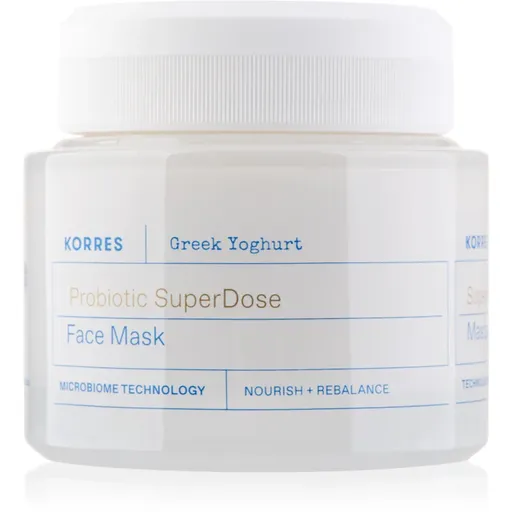 Korres Greek Yoghurt osvěžující hydratační maska s probiotiky 100 ml