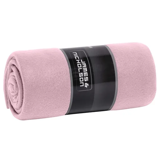James & Nicholson (Daiber) Fleecová deka JN1901 - Růžová / fialová