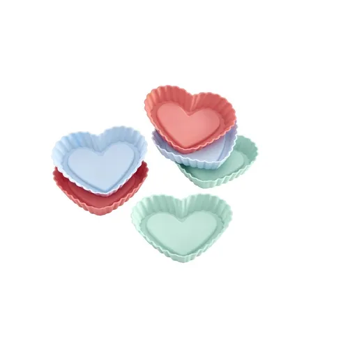 Lurch Flexiformsilikonová sada 6ks mini srdíčko (00083017)