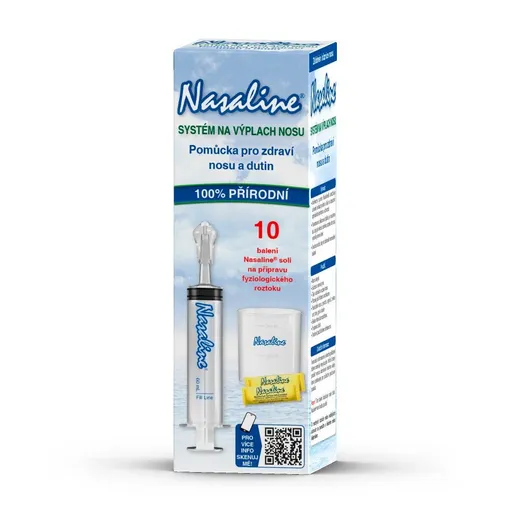 Nasaline Systém na výplach nosu 10 ks