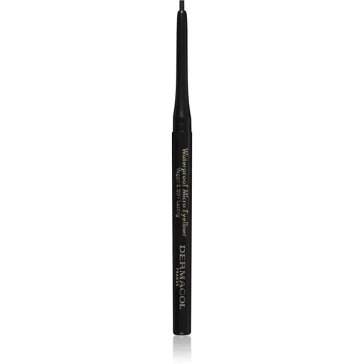 Dermacol Micro Eyeliner Waterproof voděodolná tužka na oči odstín 01 Black 1 g