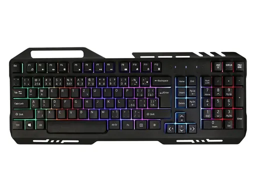 Klávesnice YENKEE YKB 3200 Shadow herní - rozbaleno - pomačkaný roh obalu