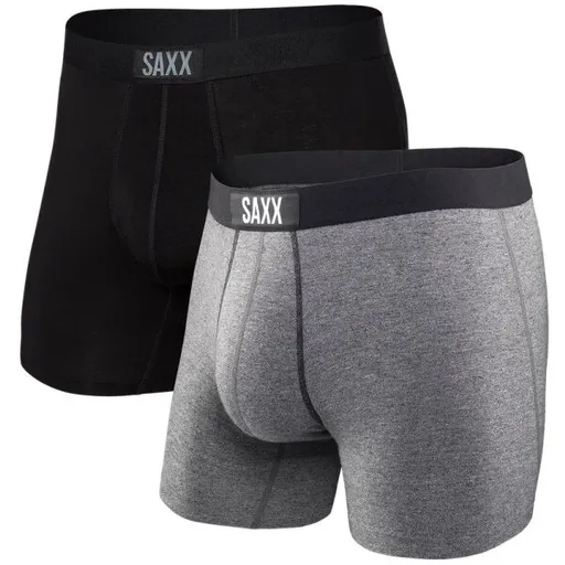 SAXX VIBE 2PK Pánské boxerky, černá, velikost