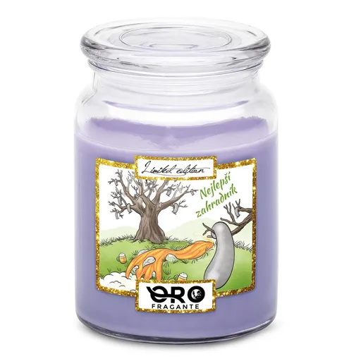Svíčka Nejlepší zahradník (Vůně svíčky: Levandule)