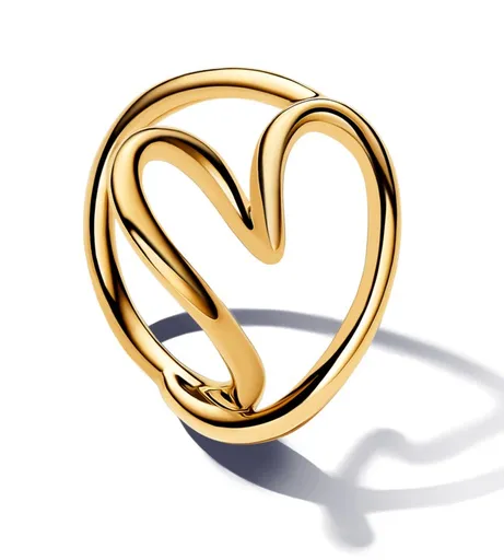 Pandora Originální pozlacený prsten Shine 163288C00 58 mm