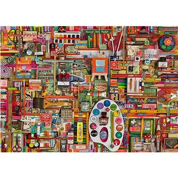 Puzzle Vintage: Umění 1000 dílků (4001504596989)