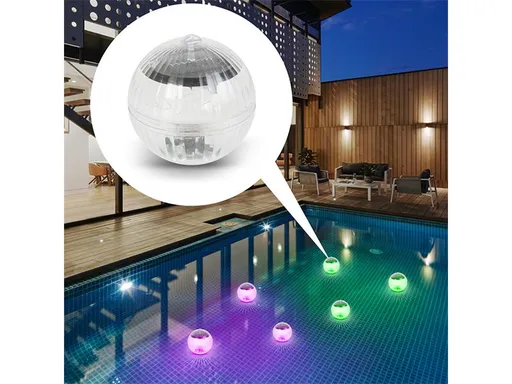 Svítidlo solární PHENOM 55852C RGB do bazénu