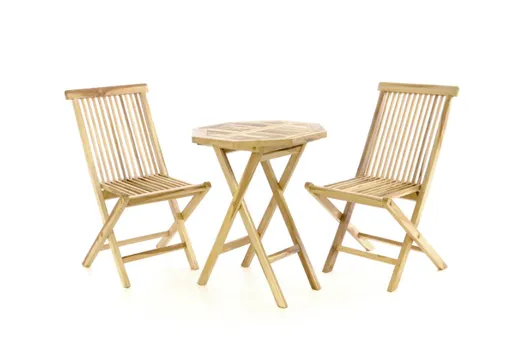 Divero 2285 Zahradní nábytek z týkového dřeva