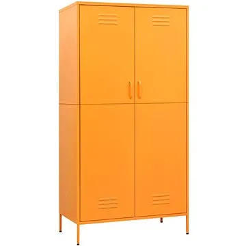 Šatní skříň hořčicově žlutá 336245 (336245)