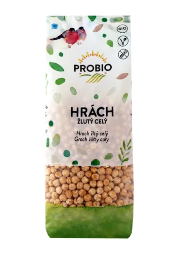PROBIO Hrách žlutý celý BIO 500 g