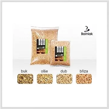 Borniak Dřevěná štěpka do udíren 2l Olše (5902114270285)