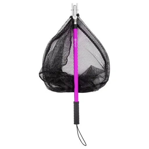 Fencl Dětský podběrák Karásek s pogumovanou sítí - Fialová,Fencl Dětský podběrák Karásek s pogumovanou sítí - Fialová