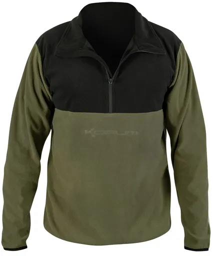 Korum mikina embossed microfleece - s