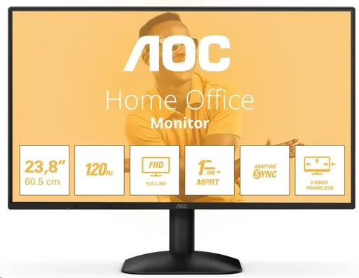 AOC MT 23, 8" 24B31H - 1920x1080, IPS, 120Hz, D-Sub, 1xHDMI