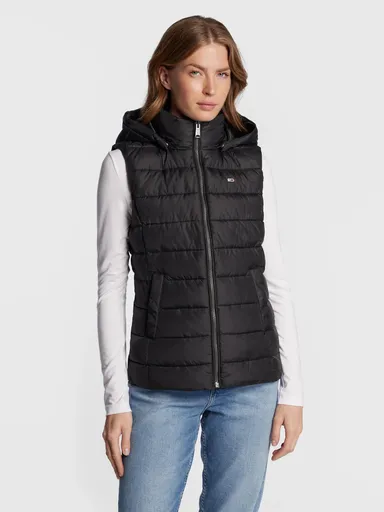Tommy Jeans dámská černá vesta DW0DW13742 XS