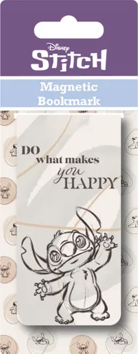 Lilo a Stitch magnetická záložka Happy